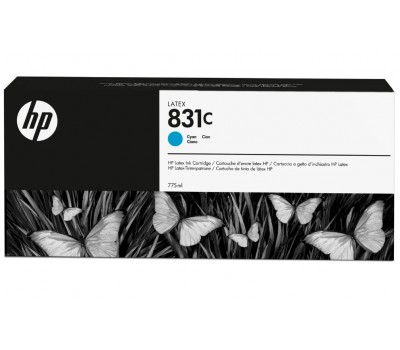 Картридж HP 831C струйный светло-голубой (775 мл) (CZ698A)